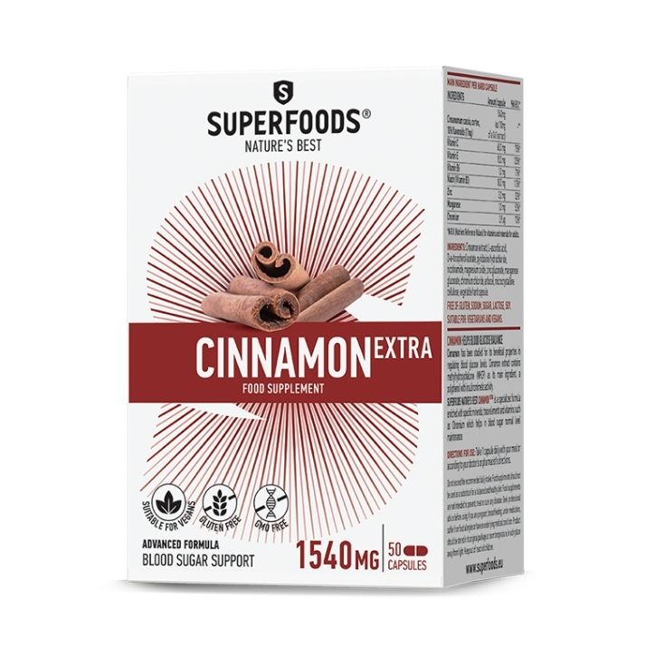 Superfoods Cinnamon Extra 50 Capsules